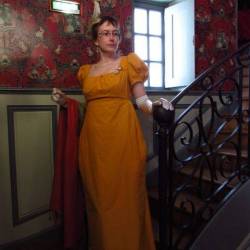 Robe Josephine jaune
