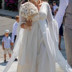 Robe de mari�e boh�me 