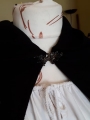 cape noire laine