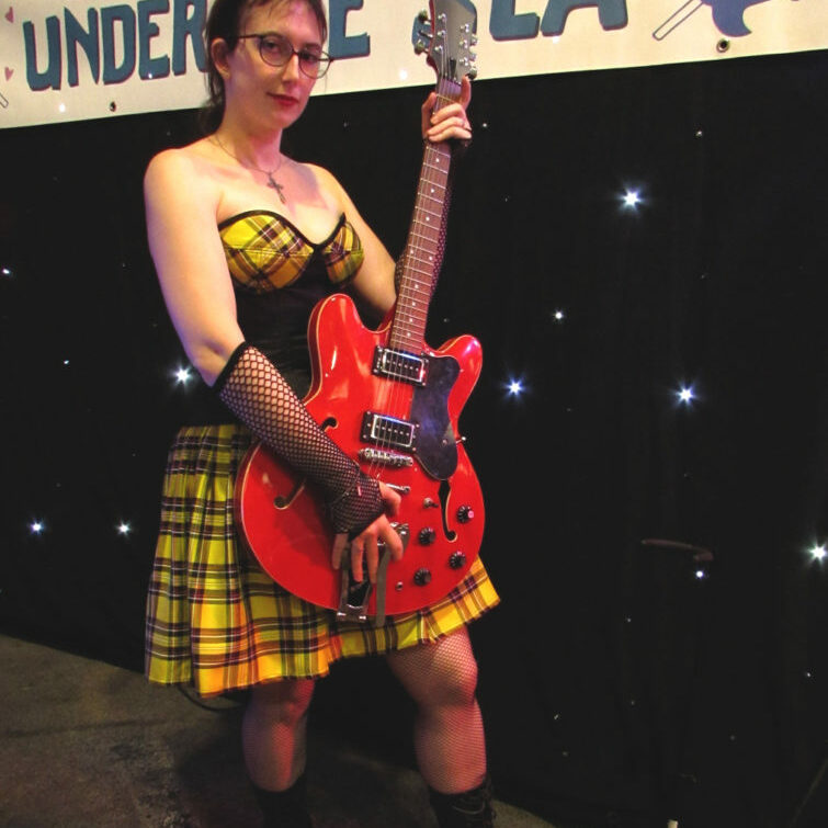 bustier lolita jupe ecossaise